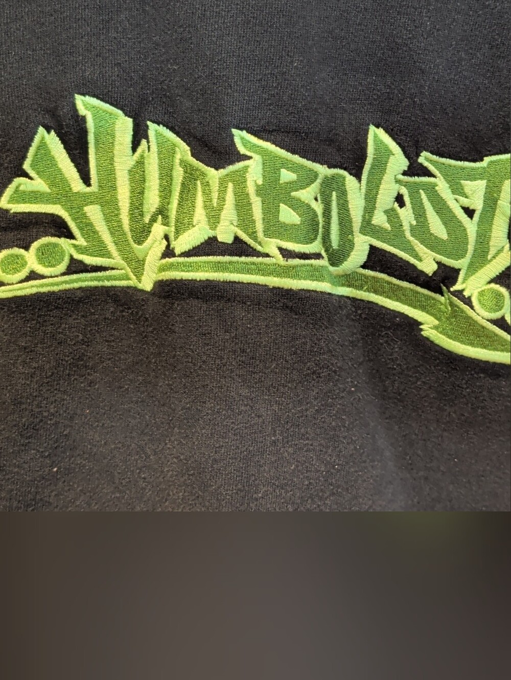 Classic Black Humboldt XXL Pullover Hoodie